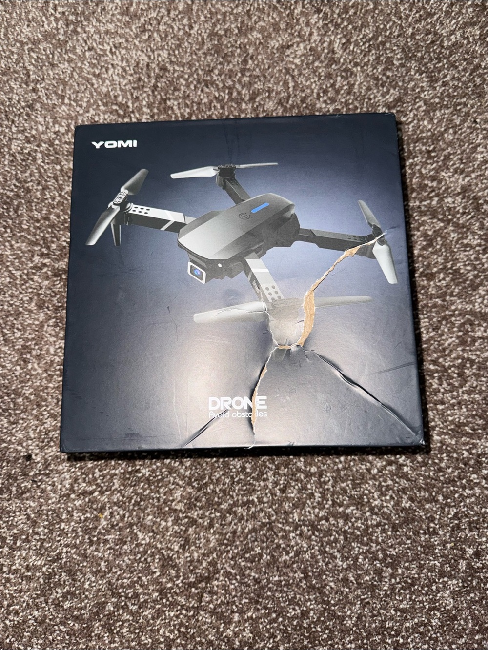 Yomi Foldable Drone in Black and White